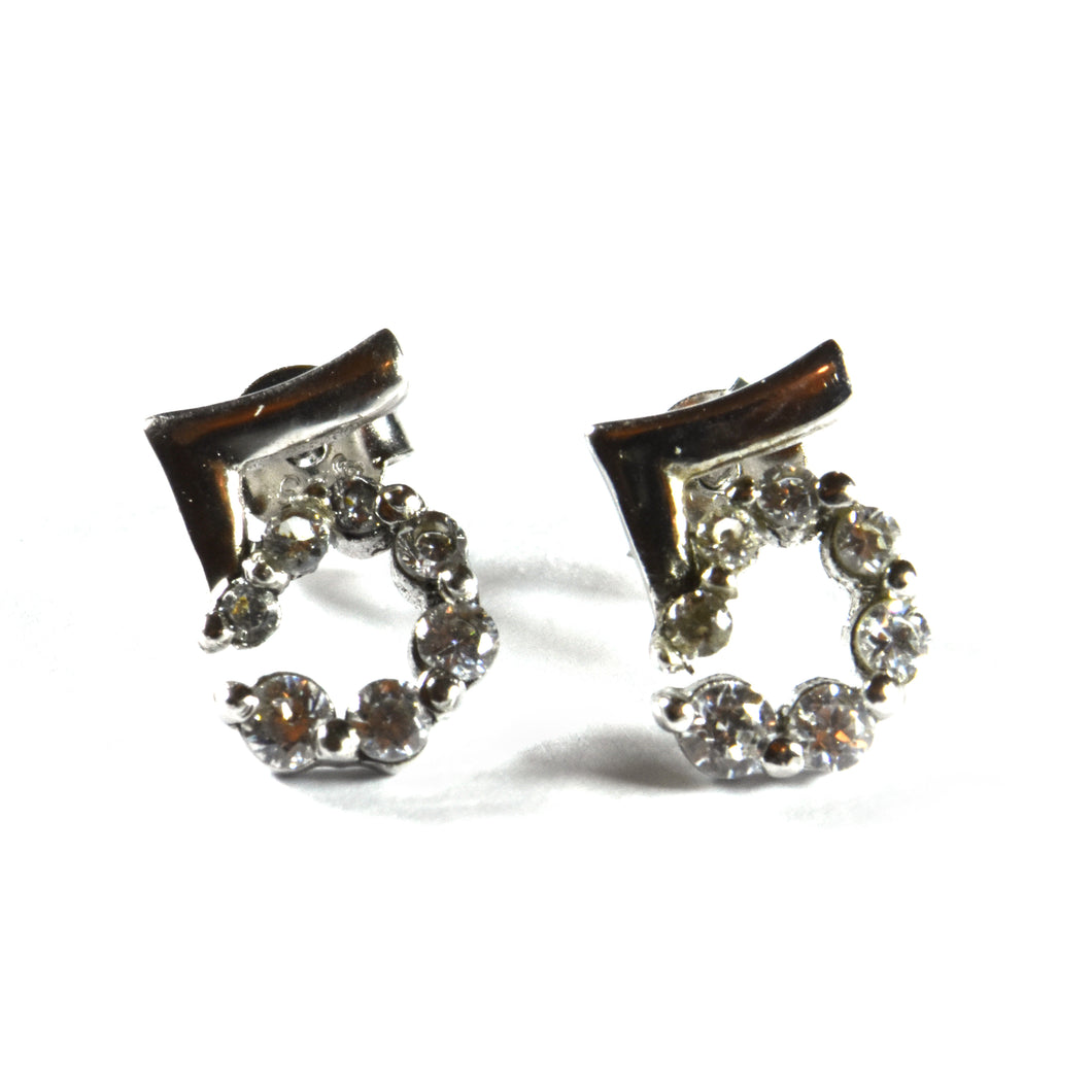 5 silver earring