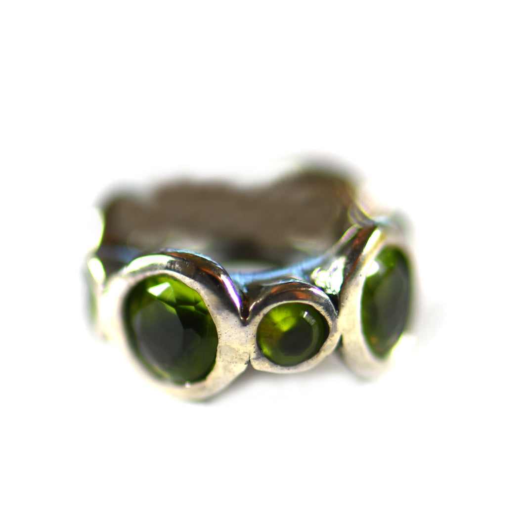 Birthday stone silver beads Dec