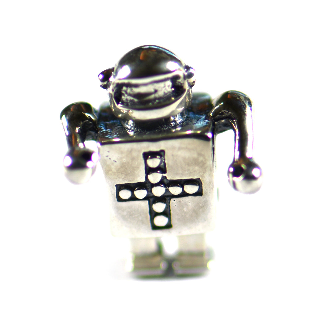 Robot silver beads