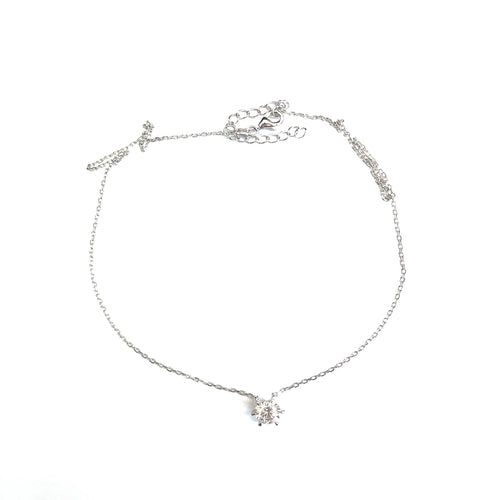 9mm cz silver bracelet