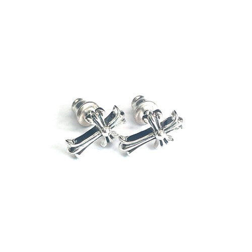 New Cross studs silver earring