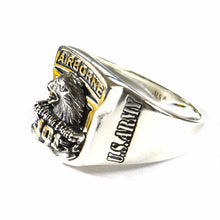 Airborne 101 silver ring