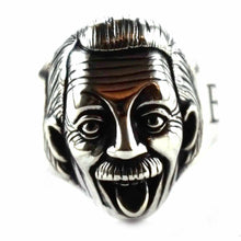 Albert Einstein silver ring