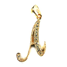 A silver pendant with 18K gold plating