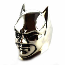 Batman silver ring