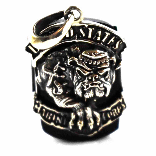 United States Marine Corps silver pendant