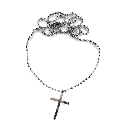 Cross stainless steel necklace