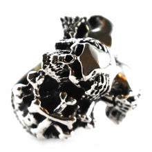 Evil silver ring