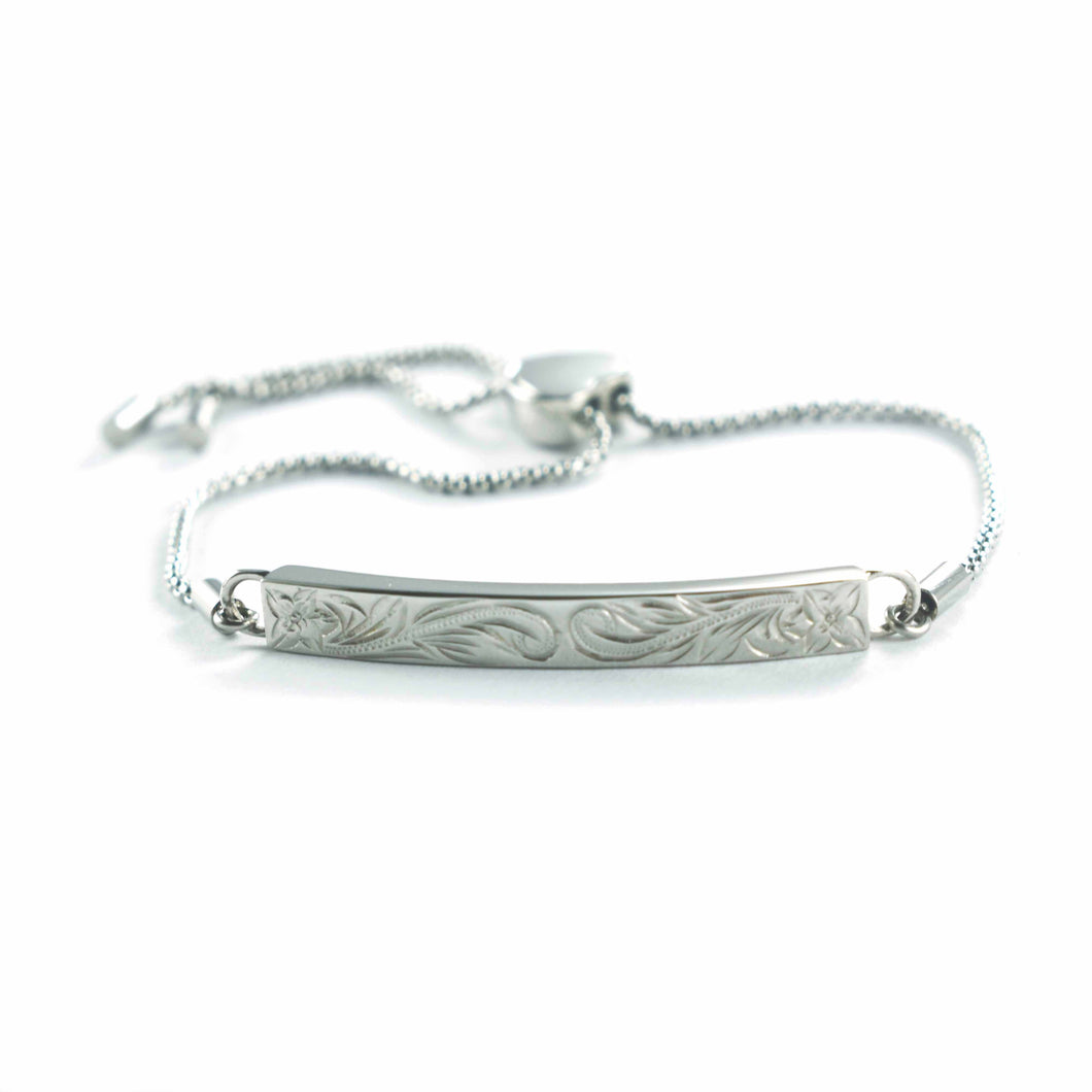 Hawaiian stainless steel bracelet