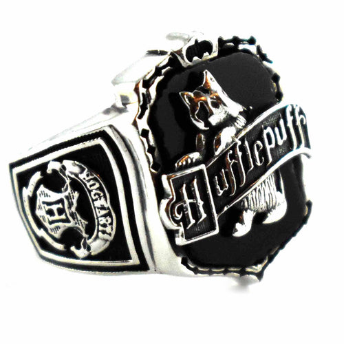 Huffle Puff school ring