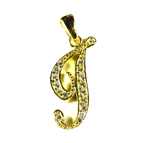 I silver pendant with 18K gold plating