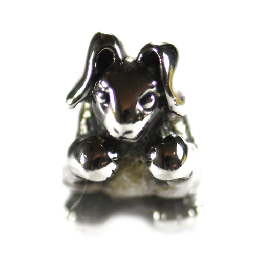 Kangaroo silver beads