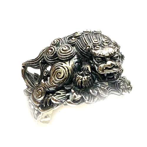 Kirin silver ring