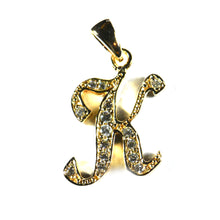K silver pendant with 18K gold plating
