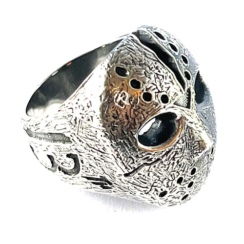 Mask silver ring