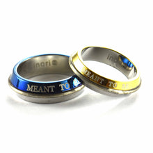 Meant to be stainless steel couple ring