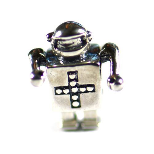 Robot silver beads