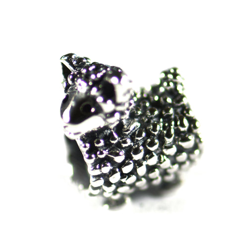 Sheep silver beads
