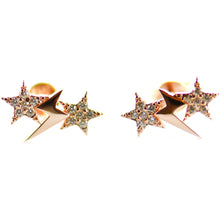 Star & Lighting silver studs earring