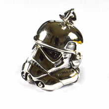 Stormtrooper silver pendant