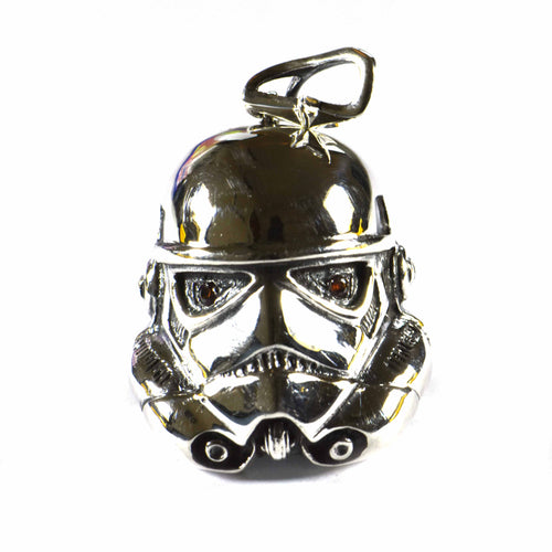 Stormtrooper silver pendant