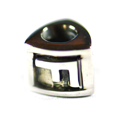 Triangle silver charms F