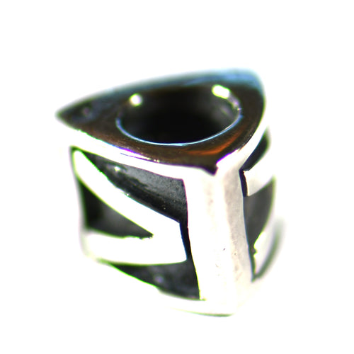 Triangle silver charms V