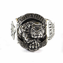United States Marine Corps silver ring