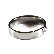 With all my love silver ring with black rhodium plating