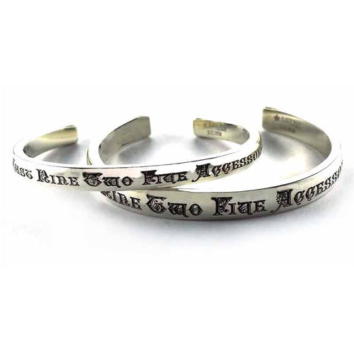 Just 925 silver couple bangle